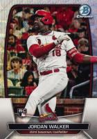 2023 Bowman Chrome #18 Jordan Walker Wave Baseball Card