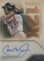 2020 Topps Luminaries Home Run Kings Autographs #CRJ Cal Ripken Baseball Card