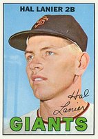 1967 Topps #4 Hal Lanier Baseball Card