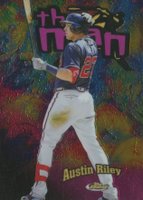 2020 Finest 1998 the Man #FTM15 Austin Riley Baseball Card