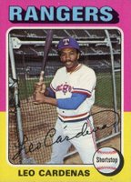 1975 Topps #518 Leo Cardenas Baseball Card