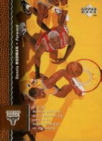 1996 Upper Deck #19 Dennis Rodman Basketball Card