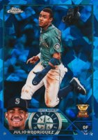 2023 Topps Chrome Sapphire #330 Julio Rodriguez Baseball Card