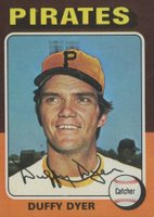 1975 Topps Mini #538 Duffy Dyer Baseball Card