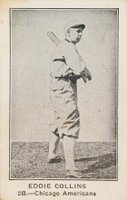 1922 American Caramel--Series of 120 ! RB # Eddie Collins Baseball Card