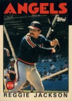 1986 Topps Tiffany #700 Reggie Jackson Baseball Card