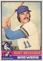 1976 Topps #427 Kurt Bevacqua Baseball Card