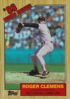 1987 Topps #1 Roger Clemens Baseball Card