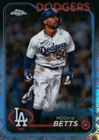 2024 Topps Chrome Logofractor Edition #296 Mookie Betts Baseball Card