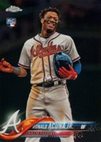 2018 Topps Chrome Update #HMT25 Ronald Acuna Jr. Baseball Card
