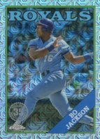 2023 Topps Silver Pack 1988 Chrome Promo #T88C95 Bo Jackson Baseball Card