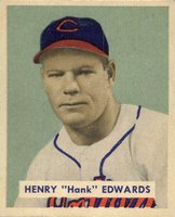1949 Bowman #136 Hank Edwards Baseball Card