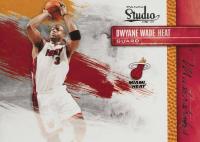 2009 Panini Studio Masterstrokes #17 Dwyane Wade Basketball Card