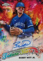 2023 Topps Chrome Future Stars Autograph #FSABW Bobby Witt Jr. Baseball Card