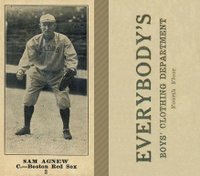 1916 Everybody's #2 Sam Agnew Baseball Card