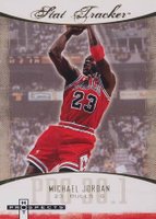 2007 Fleer Hot Prospects Stat Tracker #ST-26 Michael Jordan Basketball Card