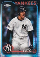 2024 Topps Chrome Update #USC1 Juan Soto Prism Refractor Baseball Card