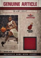 2004 Fleer Genuine Article Game Used #GADW Dwyane Wade 149 Basketball Card