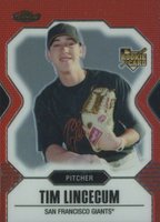 2007 Finest Rookie Redemption #4 Tim Lincecum Baseball Card