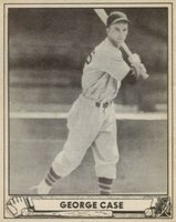 1940 Play Ball #15 George Case Baseball Card