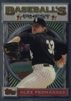 1993 Finest #27 Alex Fernandez Baseball Card
