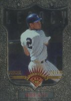 1997 Leaf Fractal Matrix #358 Derek Jeter Baseball Card
