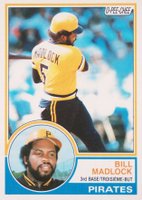 1983 O-Pee-Chee #335 Bill Madlock Baseball Card