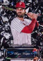 2024 Topps Chrome Sapphire Sapphire Selections #SS11 Bryce Harper Black Baseball Card