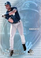 2000 SP Authentic Premier Performers #PP7 Derek Jeter Baseball Card