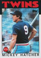 1986 Topps #356 Mickey Hatcher Baseball Card