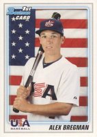 2010 Bowman Draft Picks & Prospects #BDPP95 Alex Bregman Baseball Card