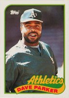 1989 Topps Tiffany #475 Dave Parker Baseball Card