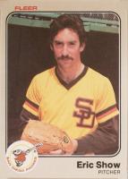 1983 Fleer #372 Eric Show Baseball Card