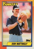 1990 Topps Tiffany #200 Don Mattingly Baseball Card