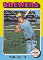 1975 Topps #432 Ken Berry Baseball Card