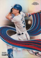 2024 Topps Chrome Strokes #S23 Evan Carter Baseball Card