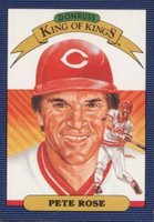 1986 Leaf #260 Pete Rose King of Kings Baseball Card