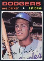 1971 Topps #430 Wes Parker Baseball Card
