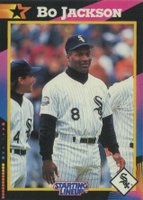 1992 Kenner Starting Lineup # Bo Jackson Standing Baseball Card