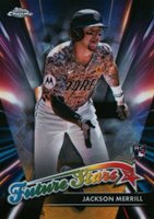 2024 Topps Chrome Logofractor Edition Future Stars #FSLE12 Jackson Merrill Baseball Card