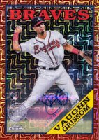 2023 Topps Silver Pack 1988 Chrome Promo #T88C13 Vaughn Grissom Autograph-Orange Baseball Card