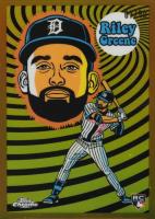 2023 Topps Chrome Ultraviolet All-Stars #UV13 Riley Greene Gold Baseball Card