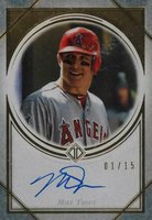 2019 Topps Transcendent VIP Party #MTA1 Mike Trout Autograph Baseball Card