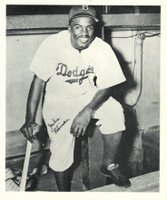 1955 All American Sports Club Premiums # Jackie Robinson Baseball Card