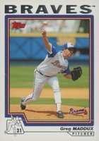 2004 Topps  #140 Greg Maddux Baseball Card