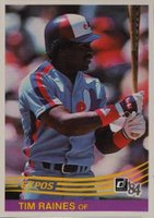 1984 Donruss #299 Tim Raines Baseball Card