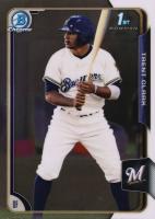 2015 Bowman Draft #34 Trent Clark Chrome Baseball Card