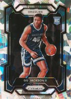2023 Panini Prizm #179 G.G. Jackson Ice Basketball Card