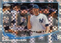 2013 Topps Chrome #118 Mariano Rivera Shaking Hands-Xfractor Baseball Card