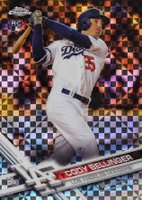 2017 Topps Chrome Update #HMT10 Cody Bellinger X-Fractor Baseball Card